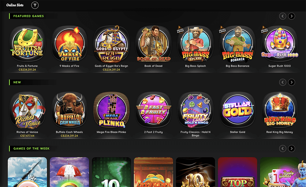 Game Selection at 888 Casino